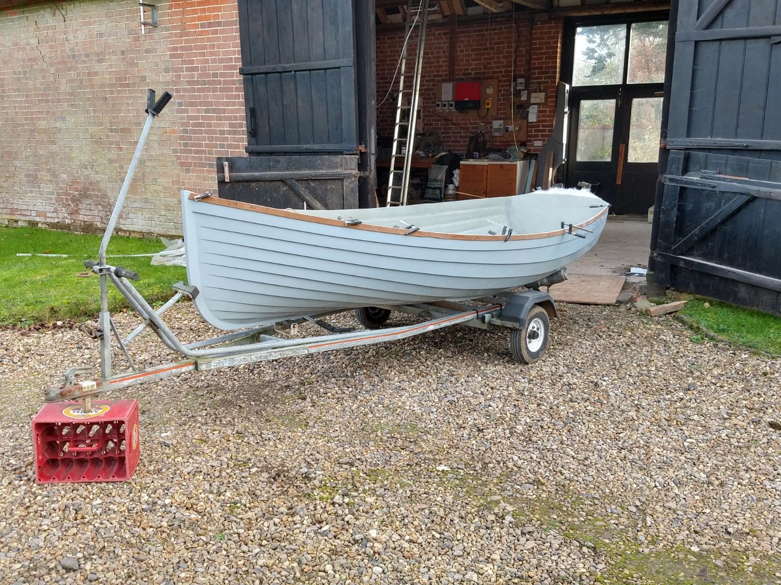 12ft 4in Oyster Skiff Lug Rigged Dinghy Hull Moulding