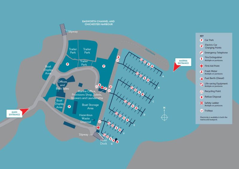 Hammerhead berth to let Northney Marina