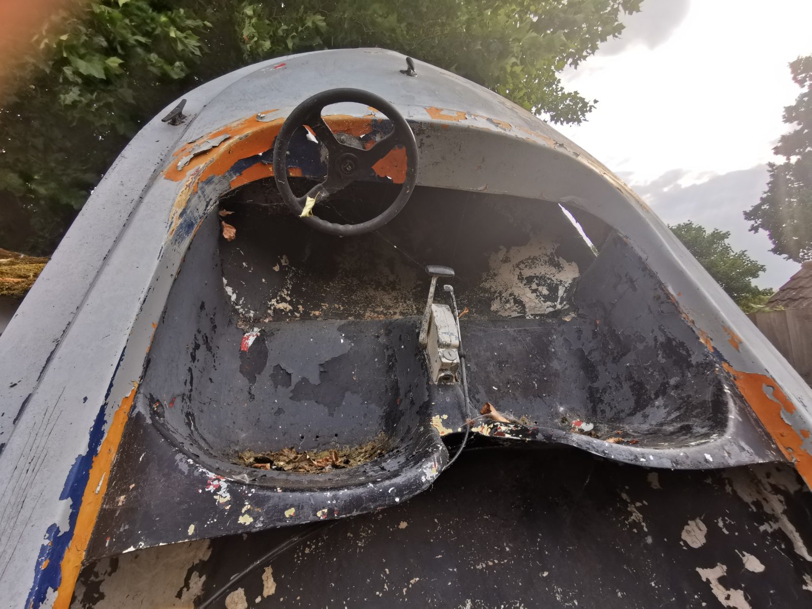 Unfinished boat project 50/60s Microplas