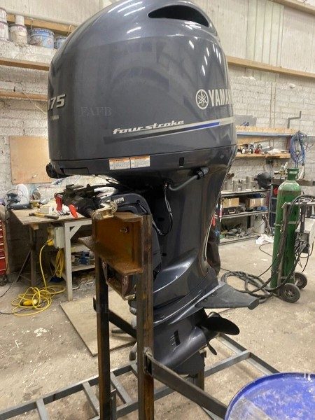 Second hand motor Yamaha 175HP Four Stroke outboard Motor Engine