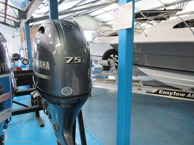 Used Yamaha 75HP 4-Stroke Outboard Motor