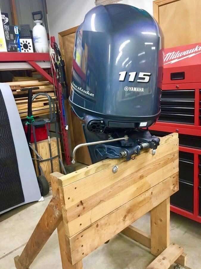 Used Yamaha 115HP 4-Stroke Outboard Motor