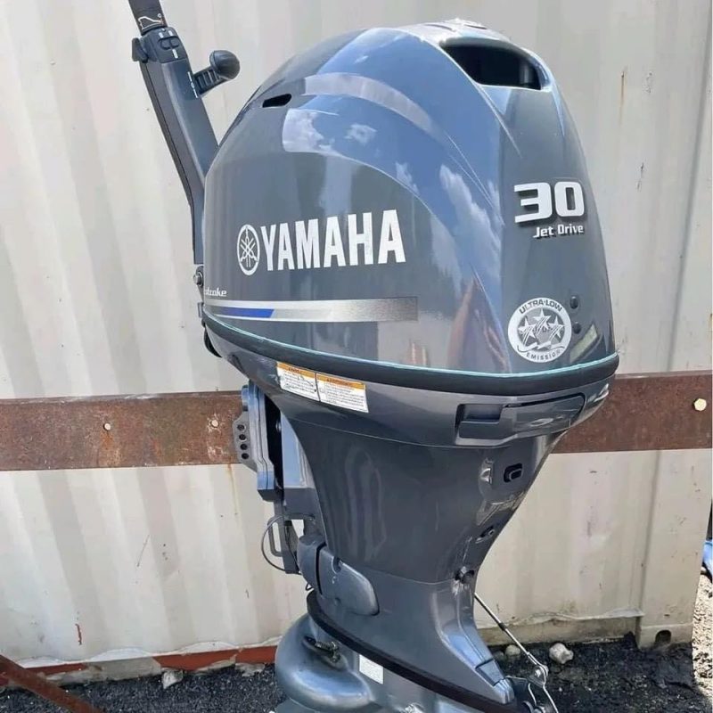 2022 USED YAMAHA 30 HP 4 STROKE OUTBOARD MOTOR ENGINE