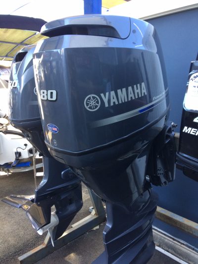 USED YAMAHA 80 HP 4 STROKE OUTBOARD MOTOR ENGINE