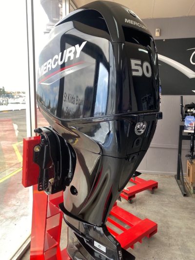 Slightly used Mercury 50HP 4 Stroke Outboard Motor Engine