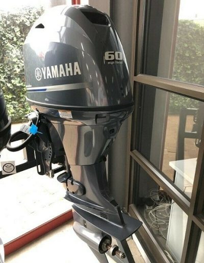 Super clean used Yamaha 60 HP 4 Stroke Outboard Motor Engine