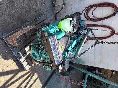 Volvo KAD43-P Sterndrive marine engine.