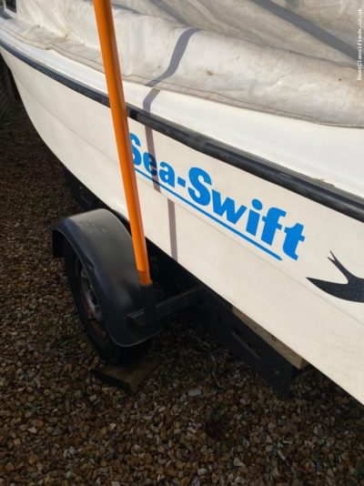 Boat and trailer
