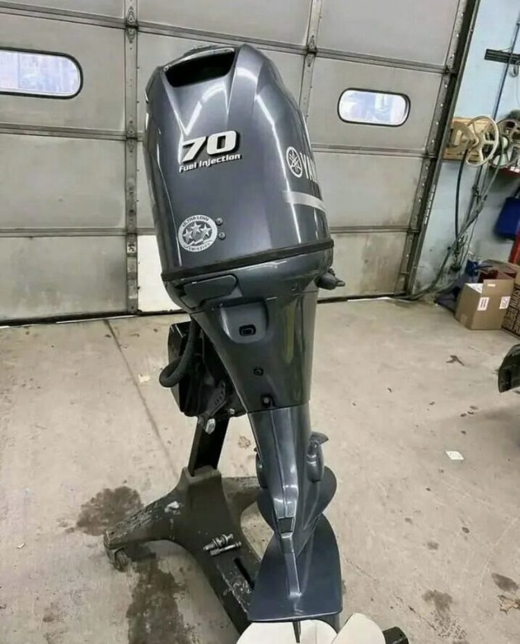 Used Yamaha 70 HP Outboard Motor Engine