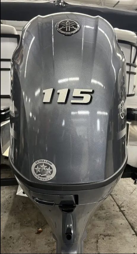 Used Yamaha 115 HP Outboard Motor Engine