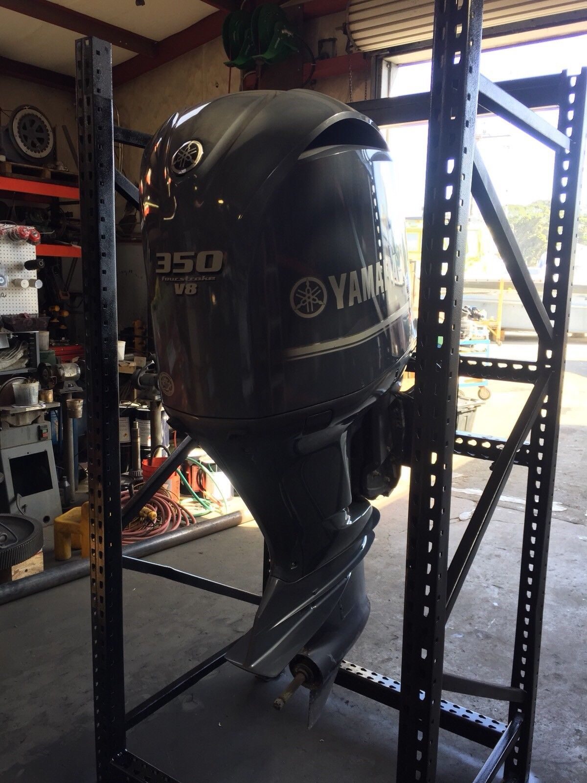 Used Yamaha 350HP 4-Stroke Outboard Motor Engine