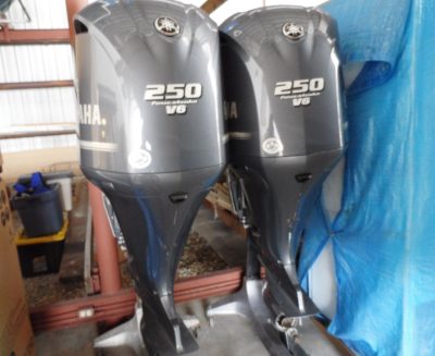 Used Yamaha 250HP 4-Stroke Outboard Motor Engine