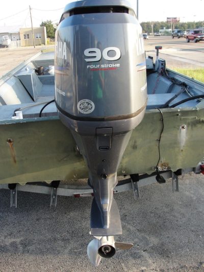 Used Yamaha 90HP 4-Stroke Outboard Motor Engine