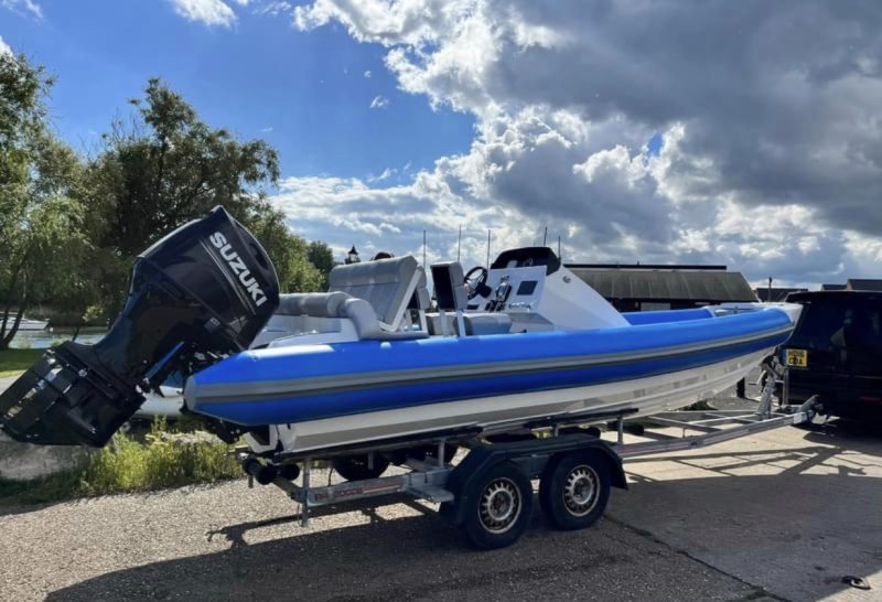 2022 URBAN 7R Hard nose 7M RIB, Suzuki DF175hp with approx 23 hrs use only
