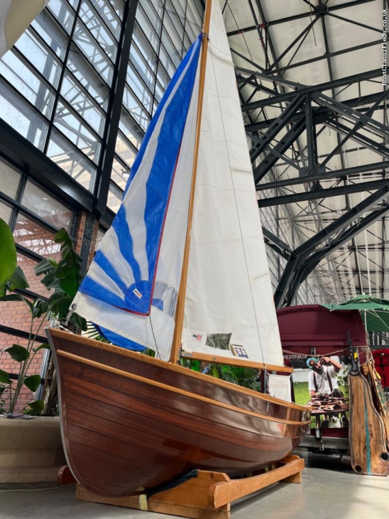 Mahogany Classic Sailing Boat (3 Available) – 4.5m
