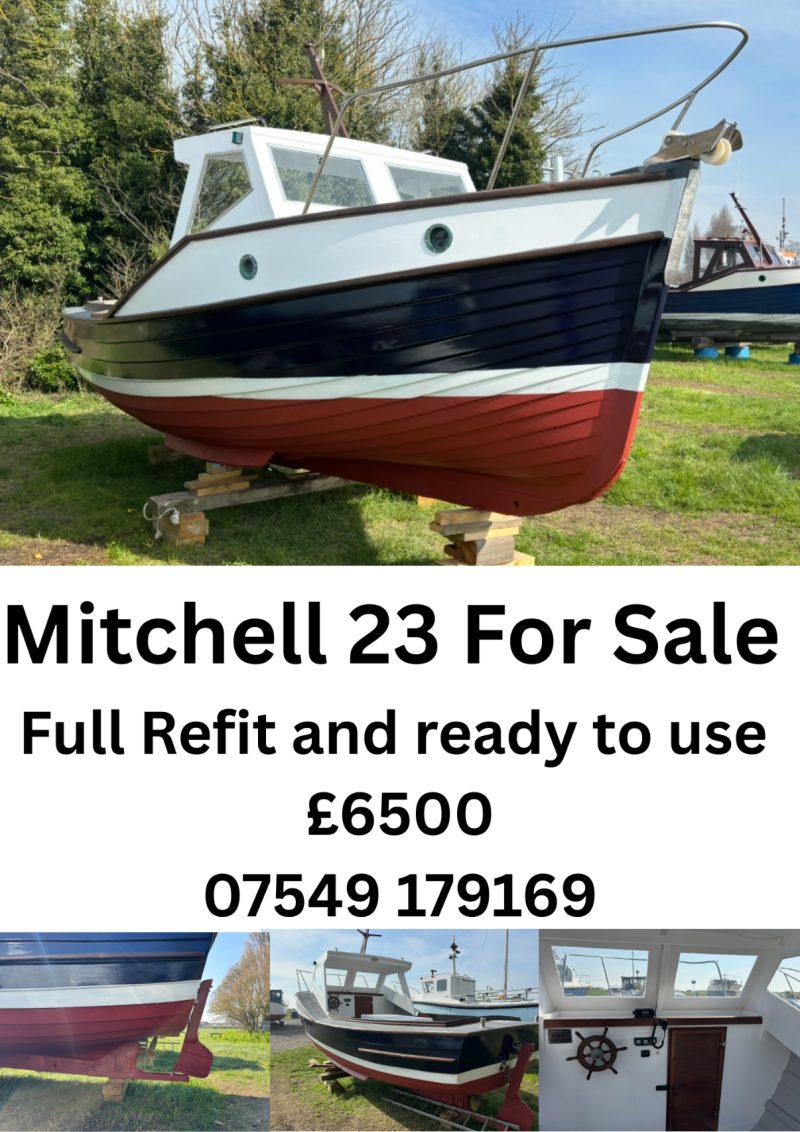 Mitchell 23 grp fishing boat.
