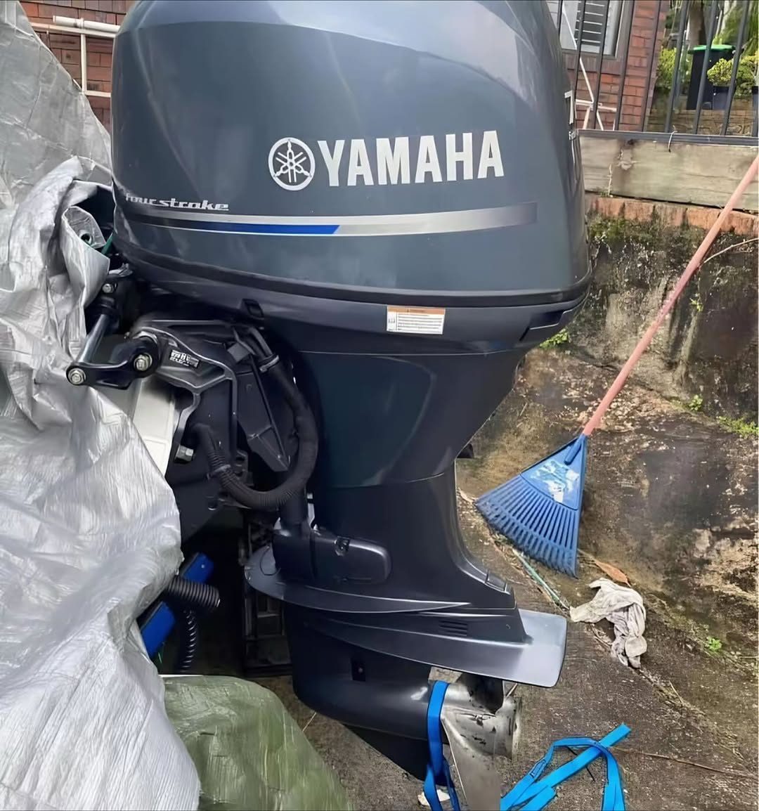 Slightly Used Yamaha 70HP 4 Stroke Outboard Engine